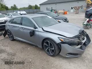 2018 Honda Accord Sport с VIN 1HGCV2E34JA042939, выставлен на аукционе IAAI как лот 43154105 с пробегом 129 198 миль миль и . История ставок и продаж доступна на DreamBid. Изображение 1.