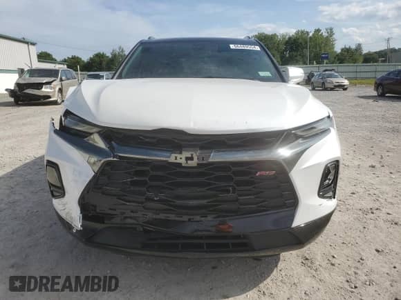 2022 Chevrolet Blazer RS z VIN 3GNKBKRS2NS197876, wystawiony jako Copart lot #66489554 z przebiegiem 33 620 mil mil oraz Szkoda całkowita • Salvage title. Historia ofert i sprzedaży dostępna na DreamBid. Obrazek 5.