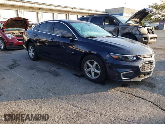 ✅ 2017 Chevrolet Malibu LS • VIN: 1G1ZB5STXHF260011 • Lot: 71177135. Listed on Copart with 97,166 mi. Free auction sales archive from the USA and detailed vehicle history report at DreamBid. Image 4.