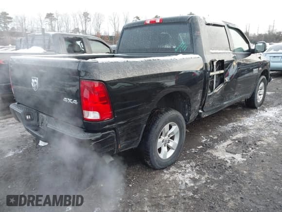 ✅ 2018 Ram 1500 Tradesman • VIN: 1C6RR7KT9JS295965 • Lot: 41384065. Listed on IAAI with 73,982 mi. Free auction sales archive from the USA and detailed vehicle history report at DreamBid. Image 4.