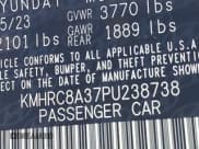 ✅ 2023 Hyundai Venue Limited • VIN: KMHRC8A37PU238738 • Лот: 41212449. Опубликован ранее на IAAI с пробегом 16 439 миль. Бесплатный доступ к архиву аукционных продаж из США и подробный отчёт об истории автомобиля на DreamBid. Изображение 9.