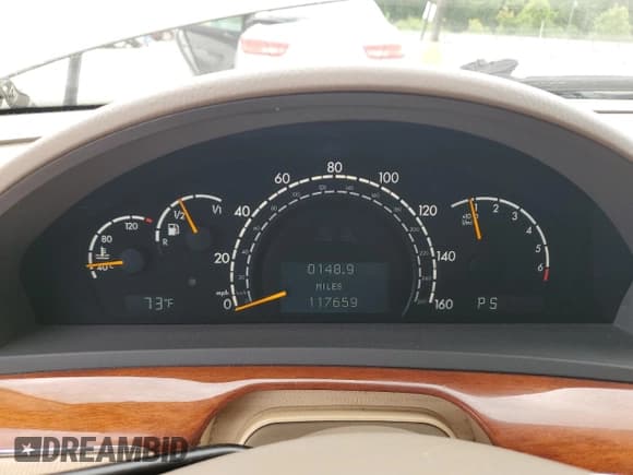 ✅ 2004 Mercedes-Benz S 430 • VIN: WDBNG70J54A426980 • Lot: 58474855. Listed on Copart with 117,659 mi. Free auction sales archive from the USA and detailed vehicle history report at DreamBid. Image 9.