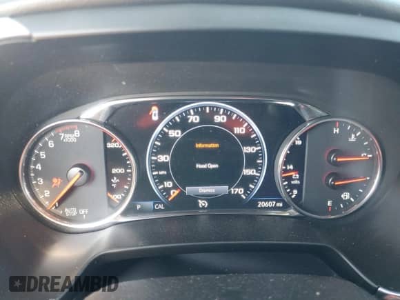 2023 Chevrolet Blazer Premier с VIN 3GNKBLRS4PS178058, выставлен на аукционе Copart как лот 84384415 с пробегом 20 607 миль миль и Списание • Salvage title. История ставок и продаж доступна на DreamBid. Изображение 9.