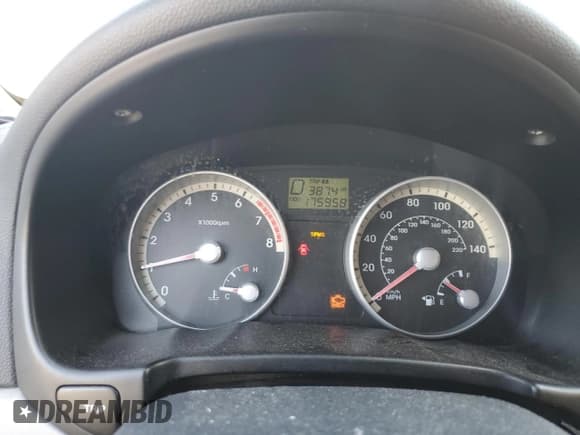 ✅ 2008 Hyundai Accent GLS • VIN: KMHCN46C28U235944 • Лот: 44220525. Опубликован ранее на Copart с пробегом 175 958 миль. Бесплатный доступ к архиву аукционных продаж из США и подробный отчёт об истории автомобиля на DreamBid. Изображение 9.