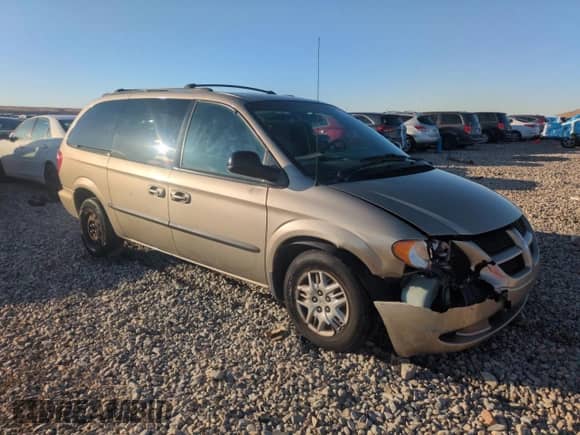 2002 Dodge Caravan eL with VIN 1B4GP34302B645641, listed as a Copart auction lot 44909535 with 185,737 mi miles and Salvage title. Bid and sale history available at DreamBid. Image 4.