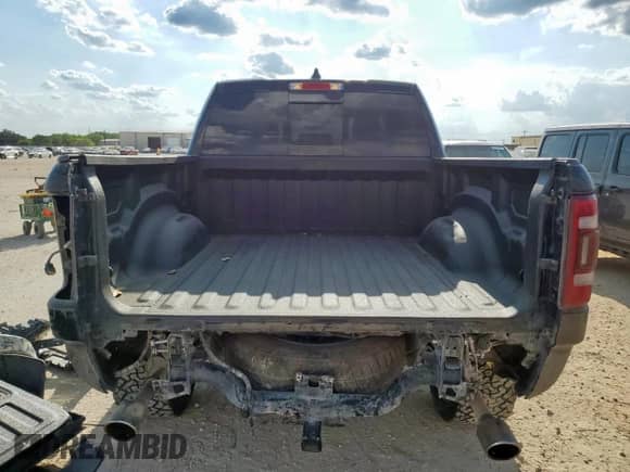 2021 Ram 1500 Limited with VIN 1C6SRFHT5MN665217, listed as a Copart auction lot 68471575 with 105,990 mi miles and Salvage title. Bid and sale history available at DreamBid. Image 6.