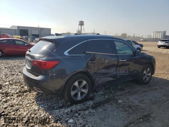 ✅ 2014 Acura MDX • VIN: 5FRYD3H21EB007402 • Lot: 68946855. Listed on Copart with 176,042 mi. Free auction sales archive from the USA and detailed vehicle history report at DreamBid. Image 3.