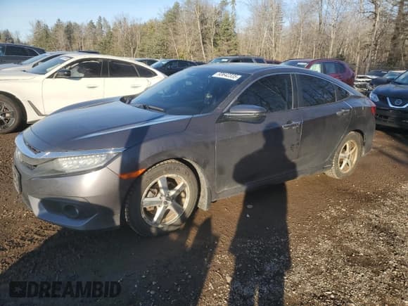 ✅ 2018 Honda Civic Touring • VIN: 2HGFC1F91JH106534 • Lot: 93642335. Listed on Copart with 166,817 mi. Free auction sales archive from the USA and detailed vehicle history report at DreamBid. Image 1.