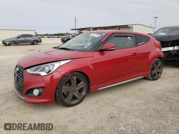 ✅ 2013 Hyundai Veloster Turbo • VIN: KMHTC6AE3DU108320 • Lot: 76412154. Listed on Copart with 95,884 mi. Free auction sales archive from the USA and detailed vehicle history report at DreamBid. Image 1.