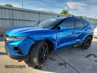 ✅ 2020 Chevrolet Blazer RS • VIN: 3GNKBKRS0LS702357 • Лот: 81469675. Опубликован ранее на Copart с пробегом 40 589 миль. Бесплатный доступ к архиву аукционных продаж из США и подробный отчёт об истории автомобиля на DreamBid. Изображение 1.