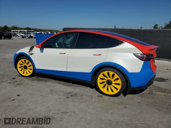 ✅ 2022 Tesla Model Y Performance • VIN: 7SAYGDEF6NF507869 • Lot: 90249735. Listed on Copart with 46,183 mi. Free auction sales archive from the USA and detailed vehicle history report at DreamBid. Image 2.