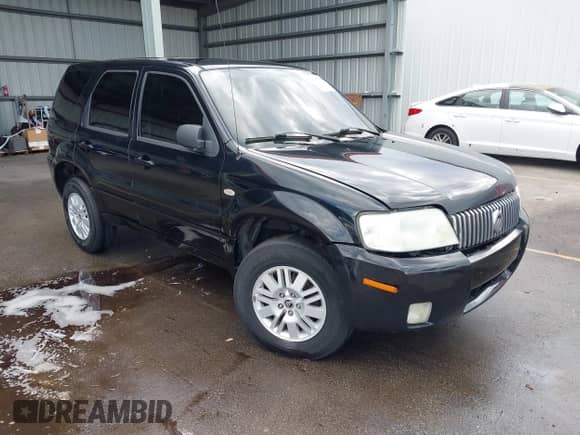 2006 Mercury Mariner Luxury with VIN 4M2YU56106KJ09196, listed as a IAAI auction lot 43307535 with 208,433 mi miles and . Bid and sale history available at DreamBid. Image 1.