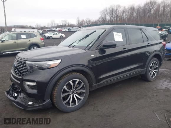 ✅ 2022 Ford Explorer ST-Line • VIN: 1FMSK8KH5NGA77560 • Lot: 41952142. Listed on IAAI with 44,856 mi. Free auction sales archive from the USA and detailed vehicle history report at DreamBid. Image 2.
