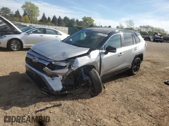 ✅ 2023 Toyota RAV4 Hybrid XSE • VIN: 2T3E6RFV2PW044583 • Лот: 84770855. Опубликован ранее на Copart с пробегом 35 496 миль. Бесплатный доступ к архиву аукционных продаж из США и подробный отчёт об истории автомобиля на DreamBid. Изображение 1.