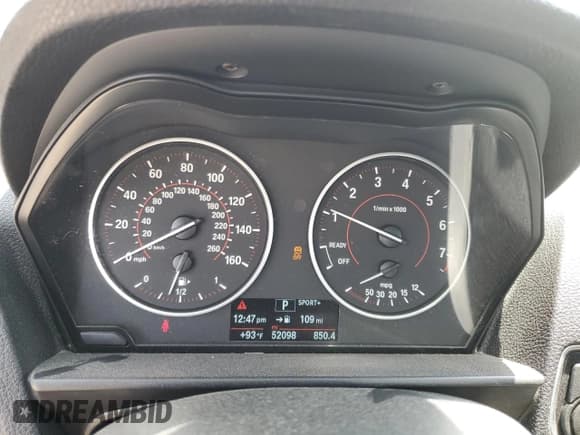 ✅ 2016 BMW 2 Series 228i • VIN: WBA1F9C50GV545902 • Lot: 63520285. Listed on Copart with 52,098 mi. Free auction sales archive from the USA and detailed vehicle history report at DreamBid. Image 9.