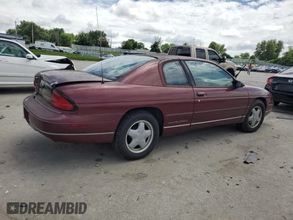 ✅ 1999 Chevrolet Monte Carlo LS • VIN: 2G1WW12M1X9225597 • Lot: 61053435. Listed on Copart with 161,466 mi. Free auction sales archive from the USA and detailed vehicle history report at DreamBid. Image 3.