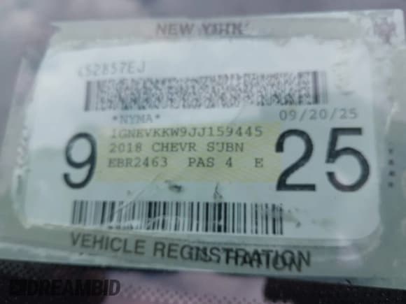 ✅ 2018 Chevrolet Traverse High Country • VIN: 1GNEVKKW9JJ159445 • Lot: 43392726. Wystawiony na IAAI z przebiegiem 90 528 mil. Bezpłatny archiwum sprzedaży aukcyjnych z USA i szczegółowy raport historii pojazdu na DreamBid. Zdjęcie 17.