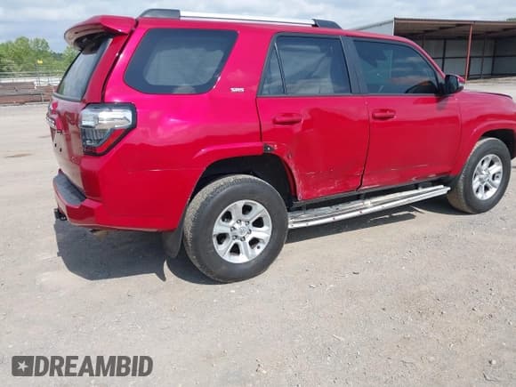 ✅ 2023 Toyota 4Runner SR5 Premium • VIN: JTENU5JR3P6122312 • Lot: 42265993. Listed on IAAI with 51,255 mi. Free auction sales archive from the USA and detailed vehicle history report at DreamBid. Image 4.