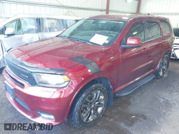 ✅ 2020 Dodge Durango GT Plus • VIN: 1C4RDJDG2LC224012 • Lot: 42451079. Listed on IAAI with 101,241 mi. Free auction sales archive from the USA and detailed vehicle history report at DreamBid. Image 2.