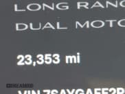 ✅ 2023 Tesla Model Y Long Range • VIN: 7SAYGAEE2PF969953 • Lot: 43163995. Listed on IAAI with 23,353 mi. Free auction sales archive from the USA and detailed vehicle history report at DreamBid. Image 7.