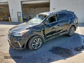 2019 Hyundai Santa Fe SE with VIN KM8SMDHF1KU307360, listed as a Copart auction lot 84465535 with 52,212 mi miles and Salvage title. Bid and sale history available at DreamBid. Image 1.