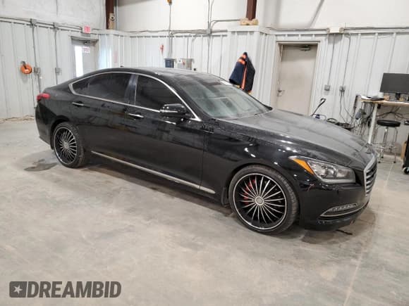 ✅ 2016 Hyundai Genesis 3.8L • VIN: KMHGN4JE7GU113086 • Lot: 88981705. Wystawiony na Copart z przebiegiem 85 605 mil. Bezpłatny archiwum sprzedaży aukcyjnych z USA i szczegółowy raport historii pojazdu na DreamBid. Zdjęcie 4.