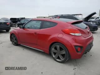✅ 2015 Hyundai Veloster Turbo • VIN: KMHTC6AE0FU232337 • Lot: 89193515. Listed on Copart with 119,693 mi. Free auction sales archive from the USA and detailed vehicle history report at DreamBid. Image 2.