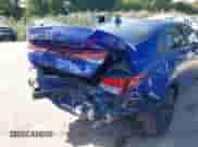 2023 Hyundai Elantra SEL with VIN KMHLM4AG9PU524623, listed as a IAAI auction lot 43361329 with 12,165 mi miles and . Bid and sale history available at DreamBid. Image 6.