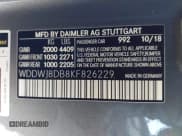 ✅ 2019 Mercedes-Benz C 300 • VIN: WDDWJ8DB8KF826229 • Lot: 41932314. Wystawiony na IAAI z przebiegiem 51 305 mil. Bezpłatny archiwum sprzedaży aukcyjnych z USA i szczegółowy raport historii pojazdu na DreamBid. Zdjęcie 9.