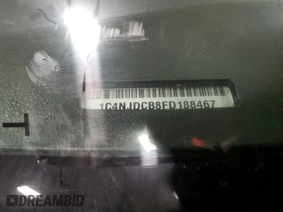 ✅ 2015 Jeep Compass Limited • VIN: 1C4NJDCB8FD188467 • Лот: 91859605. Опубликован ранее на Copart с пробегом 59 468 миль. Бесплатный доступ к архиву аукционных продаж из США и подробный отчёт об истории автомобиля на DreamBid. Изображение 14.