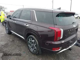 ✅ 2022 Hyundai Palisade Calligraphy • VIN: KM8R74HE3NU413195 • Лот: 41575566. Опубликован ранее на IAAI с пробегом 23 498 миль. Бесплатный доступ к архиву аукционных продаж из США и подробный отчёт об истории автомобиля на DreamBid. Изображение 3.
