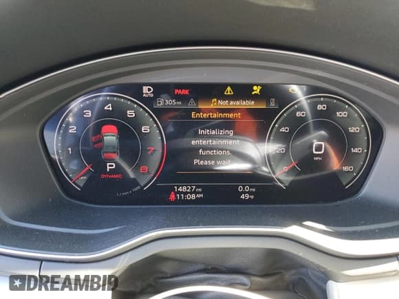 ✅ 2023 Audi A4 S line Premium Plus • VIN: WAUEAAF4XPA014394 • Lot: 92329655. Listed on Copart with 14,827 mi. Free auction sales archive from the USA and detailed vehicle history report at DreamBid. Image 9.