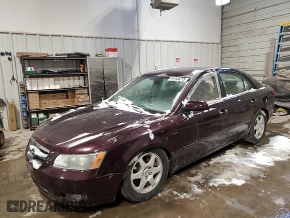 ✅ 2006 Hyundai Sonata GLS • VIN: 5NPEU46F76H090837 • Лот: 44444215. Опубликован ранее на Copart с пробегом 109 886 миль. Бесплатный доступ к архиву аукционных продаж из США и подробный отчёт об истории автомобиля на DreamBid. Изображение 1.