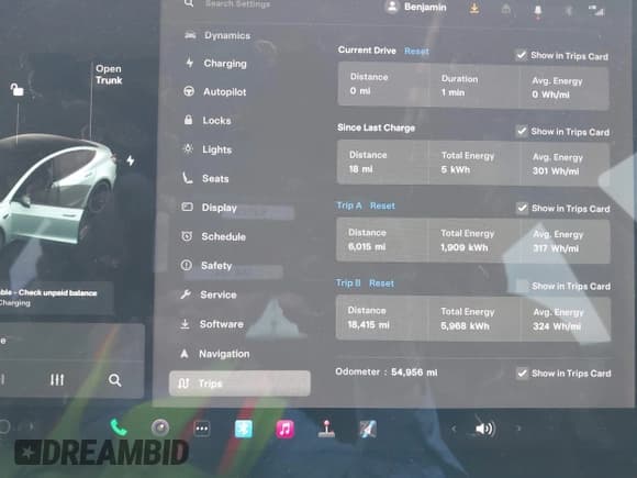 ✅ 2022 Tesla Model 3 Performance • VIN: 5YJ3E1EC0NF132787 • Лот: 42446025. Опубликован ранее на IAAI с пробегом 54 956 миль. Бесплатный доступ к архиву аукционных продаж из США и подробный отчёт об истории автомобиля на DreamBid. Изображение 7.