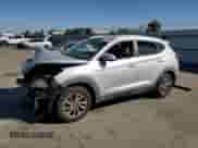 2016 Hyundai Tucson SE with VIN KM8J33A4XGU105738, listed as a Copart auction lot 85884105 with 111,458 mi miles and Salvage title. Bid and sale history available at DreamBid. Image 1.