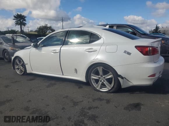 ✅ 2012 Lexus IS 250 • VIN: JTHBF5C28C5179959 • Lot: 92741605. Listed on Copart with Not provided. Free auction sales archive from the USA and detailed vehicle history report at DreamBid. Image 2.