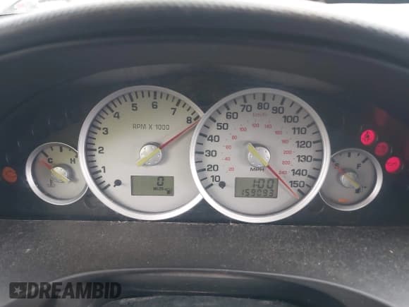 ✅ 2002 Mercury Cougar • VIN: 1ZWFT61L925618994 • Lot: 42509179. Listed on IAAI with 159,093 mi. Free auction sales archive from the USA and detailed vehicle history report at DreamBid. Image 7.