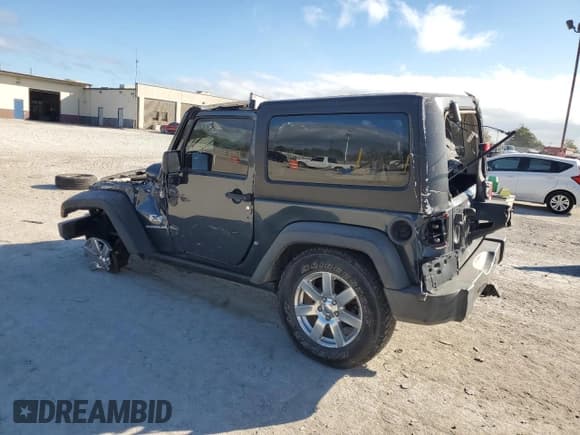 ✅ 2008 Jeep Wrangler X • VIN: 1J4FA24178L595522 • Lot: 82208855. Listed on Copart with Not provided. Free auction sales archive from the USA and detailed vehicle history report at DreamBid. Image 2.