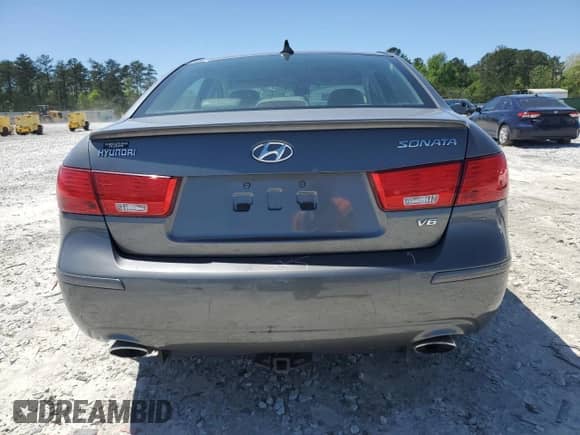 2009 Hyundai Sonata SE with VIN 5NPEU46FX9H529498, listed as a Copart auction lot 50940174 with Not provided miles and Salvage title. Bid and sale history available at DreamBid. Image 6.
