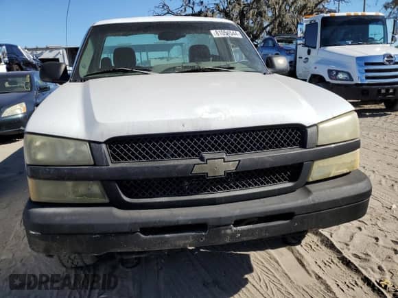 2004 Chevrolet Silverado 1500 Work Truck z VIN 1GCEK14V84Z189042, wystawiony jako Copart lot #81054544 z przebiegiem 149 878 mil mil oraz Szkoda całkowita • Salvage title. Historia ofert i sprzedaży dostępna na DreamBid. Obrazek 5.