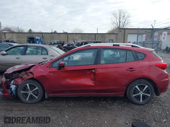 ✅ 2022 Subaru Impreza Premium • VIN: 4S3GTAV65N3706833 • Lot: 43706492. Listed on IAAI with 80,525 mi. Free auction sales archive from the USA and detailed vehicle history report at DreamBid. Image 15.