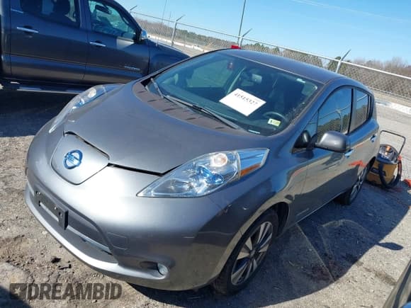 ✅ 2015 Nissan LEAF SL • VIN: 1N4AZ0CP3FC316203 • Lot: 41515327. Listed on IAAI with 76,579 mi. Free auction sales archive from the USA and detailed vehicle history report at DreamBid. Image 2.