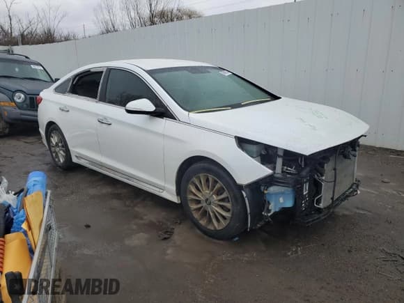 ✅ 2015 Hyundai Sonata Sport • VIN: 5NPE34AF6FH028873 • Lot: 39938253. Listed on Copart with 124,043 mi. Free auction sales archive from the USA and detailed vehicle history report at DreamBid. Image 4.