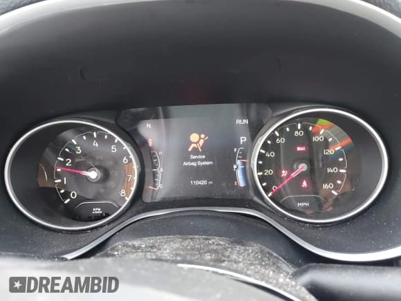 ✅ 2018 Jeep Compass Limited • VIN: 3C4NJCCB7JT358766 • Lot: 43005105. Listed on IAAI with 110,420 mi. Free auction sales archive from the USA and detailed vehicle history report at DreamBid. Image 7.