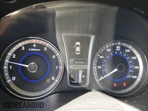 2013 Hyundai Azera с VIN KMHFH4JG3DA224834, выставлен на аукционе Copart как лот 42103125 с пробегом 149 368 миль миль и Списание • Salvage title. История ставок и продаж доступна на DreamBid. Изображение 9.