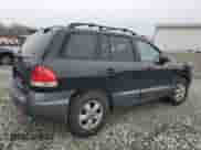 2006 Hyundai Santa Fe GLS with VIN KM8SC13D16U037513, listed as a Copart auction lot 45058405 with 135,530 mi miles and Salvage title. Bid and sale history available at DreamBid. Image 3.