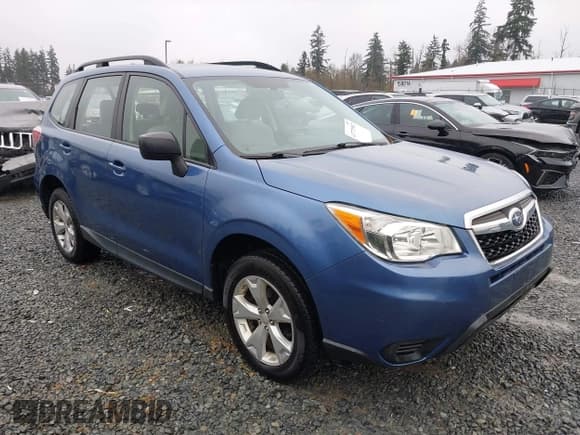 ✅ 2016 Subaru Forester 2.5i • VIN: JF2SJABC9GH488543 • Lot: 43772902. Listed on IAAI with 126,251 mi. Free auction sales archive from the USA and detailed vehicle history report at DreamBid. Image 1.