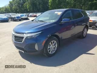 2022 Chevrolet Equinox LT с VIN 3GNAXUEV7NL148269, выставлен на аукционе Copart как лот 70459275 с пробегом Не указан миль и Списание • Salvage title. История ставок и продаж доступна на DreamBid. Изображение 1.