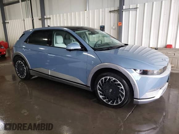 2023 Hyundai Ioniq 5 Limited z VIN KM8KRDAF8PU212569, wystawiony jako Copart lot #68883924 z przebiegiem 6 105 mil mil oraz Szkoda całkowita • Salvage title. Historia ofert i sprzedaży dostępna na DreamBid. Obrazek 4.