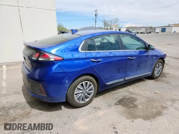 ✅ 2020 Hyundai Ioniq Limited • VIN: KMHC85LJ6LU072482 • Lot: 80762865. Listed on Copart with 75,221 mi. Free auction sales archive from the USA and detailed vehicle history report at DreamBid. Image 3.